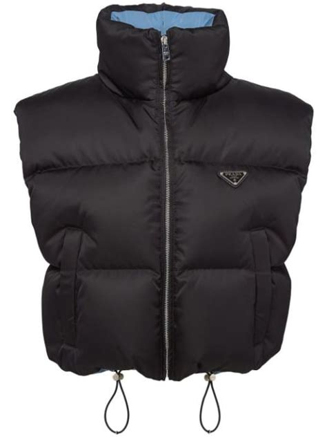 prada body warmer|prada gilets.